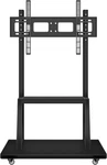 Tv Stand Mobile Cart Mount Wheels For Plasma Led Flat Screen - Fits 32" 70". Fixed Price $129.00.