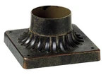 Veranda Bronze Metal Outdoor Post Mount Adapter. Fixed Price $19.99.