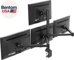 Quad Monitor 13 32 Inch Led Lcd Clamp-on Desk Mount, Plus Articulating Ve. Fixed Price $160.57.