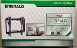 Emerald Tilt Wall Mount SM-513-904 (for Most 13" To 42" Tvs Up 35KG/77LBS). Fixed Price $10.24.