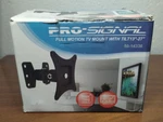 Pro-signal Full Motion 13"-27" Tv Mount W/ Tilt & Swivel Model 50-14336 (00). Fixed Price $22.99.