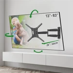 Barkan 13-75 Inch Full Motion Tv Wall Mount, Holds 95LBS, Lifetime Warranty. Fixed Price $74.90.