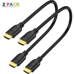 Short Hdmi Cable 1FT 4K 2.0 Slim Flexible Cord 60HZ Monitor Tv Pc Camera. Fixed Price $14.99.