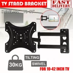 Tilt Swivel Tv Wall Mount Bracket For 17"- 42 Inch Lcd Led Plasma Flat Monitor. Fixed Price $15.84.