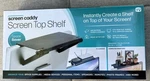 Screen Caddy Monitor And Tv Top Shelf - Space Saver 13.4 X 6.5 Nib. Fixed Price $9.99.