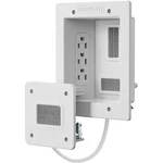 Mount-it! MI-7284 In-wall Tv Cable Concealer With Recessed Power 2-PIECE Kit. Fixed Price $79.00.