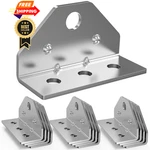 Yuleimy Boat Trailer Bunk Brackets 12-PACK Pcs, Top Angle. Fixed Price $42.98.