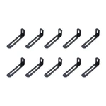 Kumgrot 10PCS Shape Corner Brace Adjustable Bracket 2.87", Black. Fixed Price $12.50.