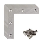 Ulifestar Stainless Steel Shape Flat Corner Brace 80 X Mm, Silver. Fixed Price $18.32.