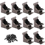 10PACK Heavy-duty Folding Table Leg Brackets Self-locking Hinge Foldable Support. Fixed Price $41.97.