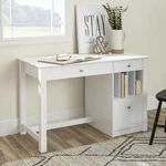 Walker Edison Modern Wood Computer Desk Storage File Drawer 48 Inch, White NB101. Fixed Price $162.49.