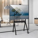 Rolling Tv Stand For 42-86" Lockable Wheels Height Adjustable Holds 220LBS. Fixed Price $268.99.