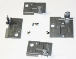 Lot Of 4 Inner Wall Bracket Mount & Screws Set - Toshiba 50" Led 50L1350U Tv. Fixed Price $6.99.