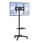 Vevor Mobile Stand Cart For 23"-60" With Wheels & Tray. Fixed Price $59.99.