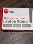 Siig Aluminum Vertical Laptop Stand CE-MT2R12-S2 New The Box. Fixed Price $10.99.