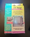 Quake Hold 4065 Black Tv Strap Nib. Fixed Price $7.50.