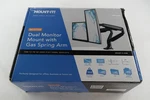 Mount-it! MI-1772B Dual Monitor Desk Gas Spring Arm Black. Fixed Price $59.99.