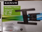 Sanus LLF122-B1 Large Full Motion Tv Mount For 42" 90" (black) Ships Today. Fixed Price $319.99.