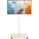 Mobile Stand For 27 65 Inch Tvs,portable Rolling Cart On Wheels, Tal.... Fixed Price $100.39.