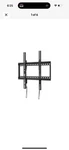 Wall Mount Bracket For Tvs Up To 55IN, Tilt, Max Weight 77LBS,UL Certified. Fixed Price $35.99.