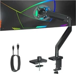Ultrawide Monitor Arm For 22-43 Inch, Heavy Duty Computer Mount Black. Fixed Price $75.68.