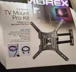 Memorex Full Motion Tv Mount Pro Kit Home Cinema (parts Only Not Complete). Fixed Price $30.10.