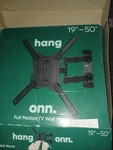 Onn. Full Motion Tv Wall Mount 19 50 Parts Only Incomplete. Fixed Price $13.00.
