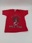 Vintage Alabama Crimson Tide Screen Stars Single Stitch T-shirt Toddlers Sz 6-8. Fixed Price $24.99.