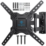 Perlesmith Full Motion Tv Wall Mount For Most 26-60 Inch Flat Curved Oled 4K .... Fixed Price $27.57.