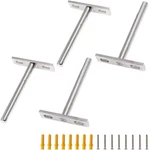 Luomorgo 4 Pcs Inch Floating Shelf Blind Hidden Brackets. Fixed Price $14.99.