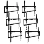 6X 42" 55" Tv Wall Mount Tilt Slim Bracket Lcd Flat Screen Vesa Steel Ul Rohs. Fixed Price $310.80.