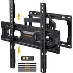 Perlegear Full Motion Wall Mount For 26-65 Inch Tvs, Bracket Supports S.... Fixed Price $41.91.