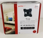 Peerless Tilting Wall Mount For Flat Tvs 22"- 40" Inches, Up To 55 Lbs. Fixed Price $17.38.
