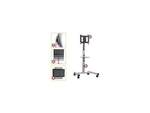 Chief Pfcub 42" - 71" Black Large Flat Panel Mobile Cart. Fixed Price $1229.99.