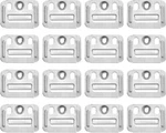 Uxcell 100PCS 40MMX30MMX0.4MM Wall Panel Buckle, Stainless. Fixed Price $21.68.
