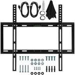 Wall Mount Kit For 19-45 Inch Tv's With Hdmi, Slim Flat Deco. Fixed Price $15.96.