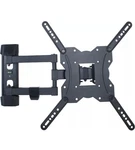 Atlantic Ultra Slim Full-motion 23"-60" Tv Mount, Black W/built-in-level Ga. Fixed Price $15.00.