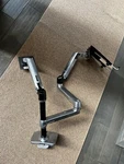 Ergotron Lx Vertical Stacking Dual Monitor Arm, Vesa Desk Mount For 2. Fixed Price $249.99.
