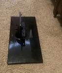 Black Samsung Base W/neck Part NUMBER-BN61-07043X Fits 43"-55" Tvs. Fixed Price $40.00.