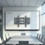 Thick Full Motion Tv Wall Mount For Most 40-100 Inch Flat SCREEN/LED/4K Swivel. Fixed Price $58.93.