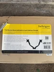 Startech Dual Monitor Mount W/ Built-in 2-PORT Usb And Audio Pass-through. Fixed Price $85.00.