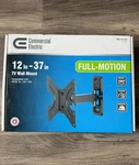 Commercial Electric Full Motion Tv Wall Mount For 12 To 37 Inch XD2471-S 60LB. Fixed Price $29.99.