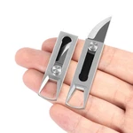 Small Keychain Knife, 2PCS Mini Box Cutter, Tiny Pocket Knives. Fixed Price $12.96.