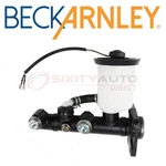 Beck Arnley 072-8945 Brake Master Cylinder For MC105589 M39502 Hydraulics Qo. Fixed Price $93.47.