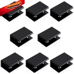 Haowei 8 Pcs Black Square Glass Clip Clamp Suitable For 0.31"-0.39",. Fixed Price $24.52.