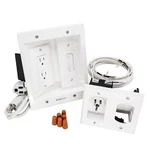 In Wall Cable Management Kit Tv Hider For Mount Wires. Fixed Price $95.94.