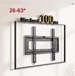 Universal Tv Wall Mount Bracket For Most 25-63 In Led Plasma Stand Holder Max. Fixed Price $35.00.