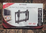 New Nib Xtreme Home Theater Tilt Motion Wall Tv Bracket Mount 23-42" 77 Lbs. Fixed Price $29.99.