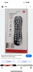 Ge Universal Remote Control 6 Device 24922 For Dvd Vcr Cable Satellite. Fixed Price $7.20.