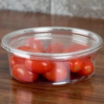 50 Pack 8 Oz Durable Deli Food/soup Lightweight Plastic Containers W/ Lids. Fixed Price $19.98.